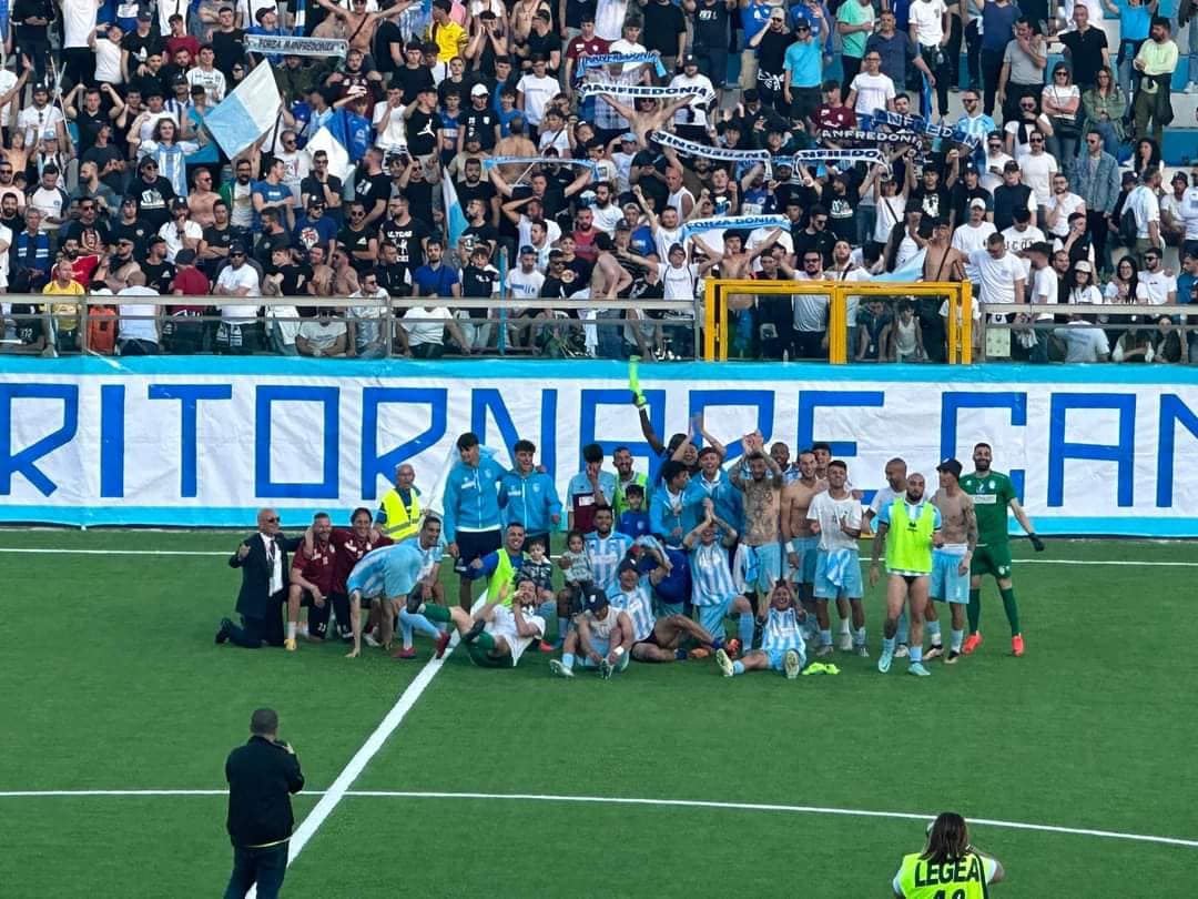 Il Manfredonia torna in Serie D, battuto il Gallipoli ai calci di rigore