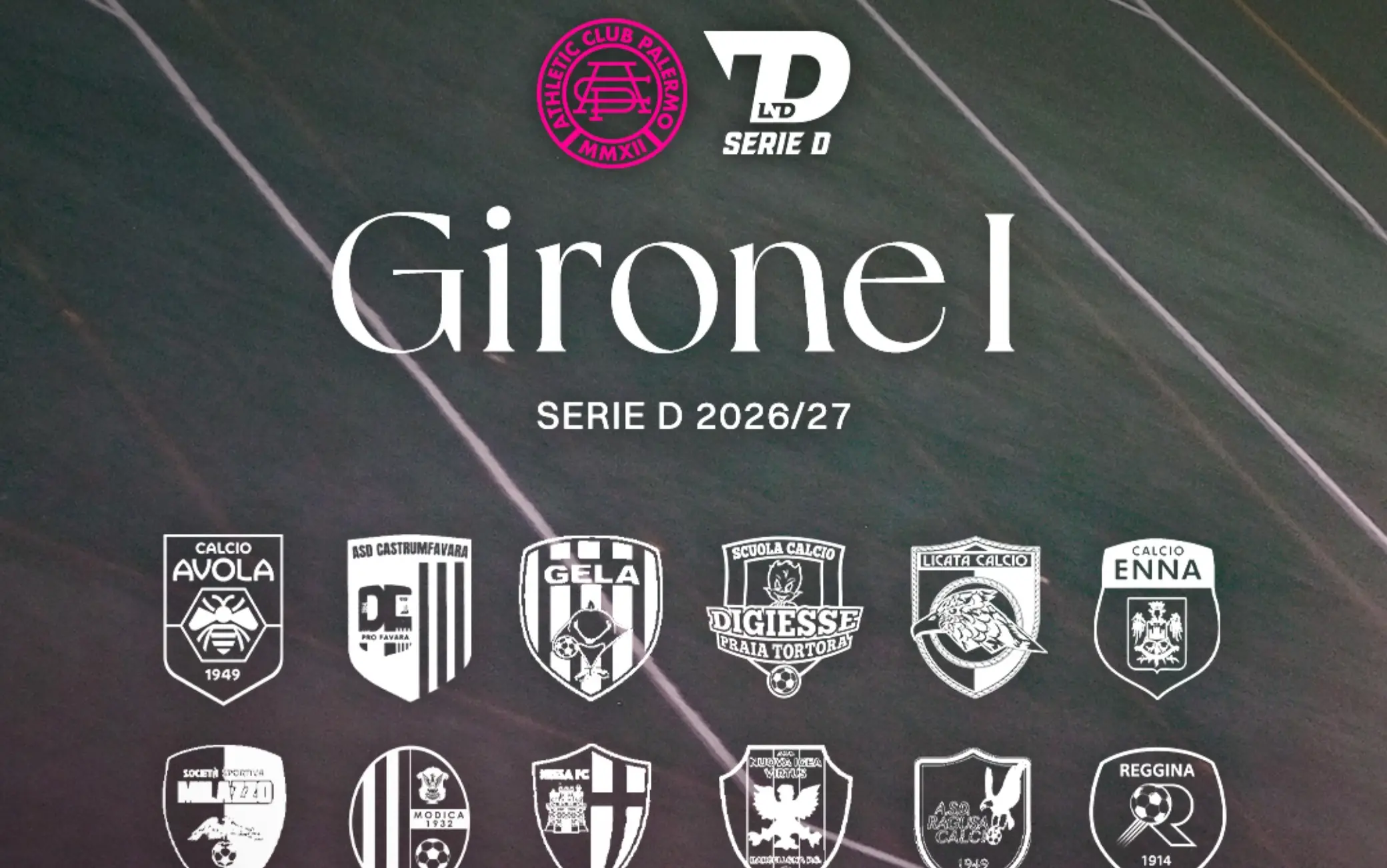 Serie D, Athletic Club Palermo nel girone I con 12 siciliane e 5 calabresi