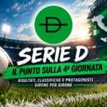 Serie D, il punto sulla quarta giornata: risultati e protagonisti girone per girone