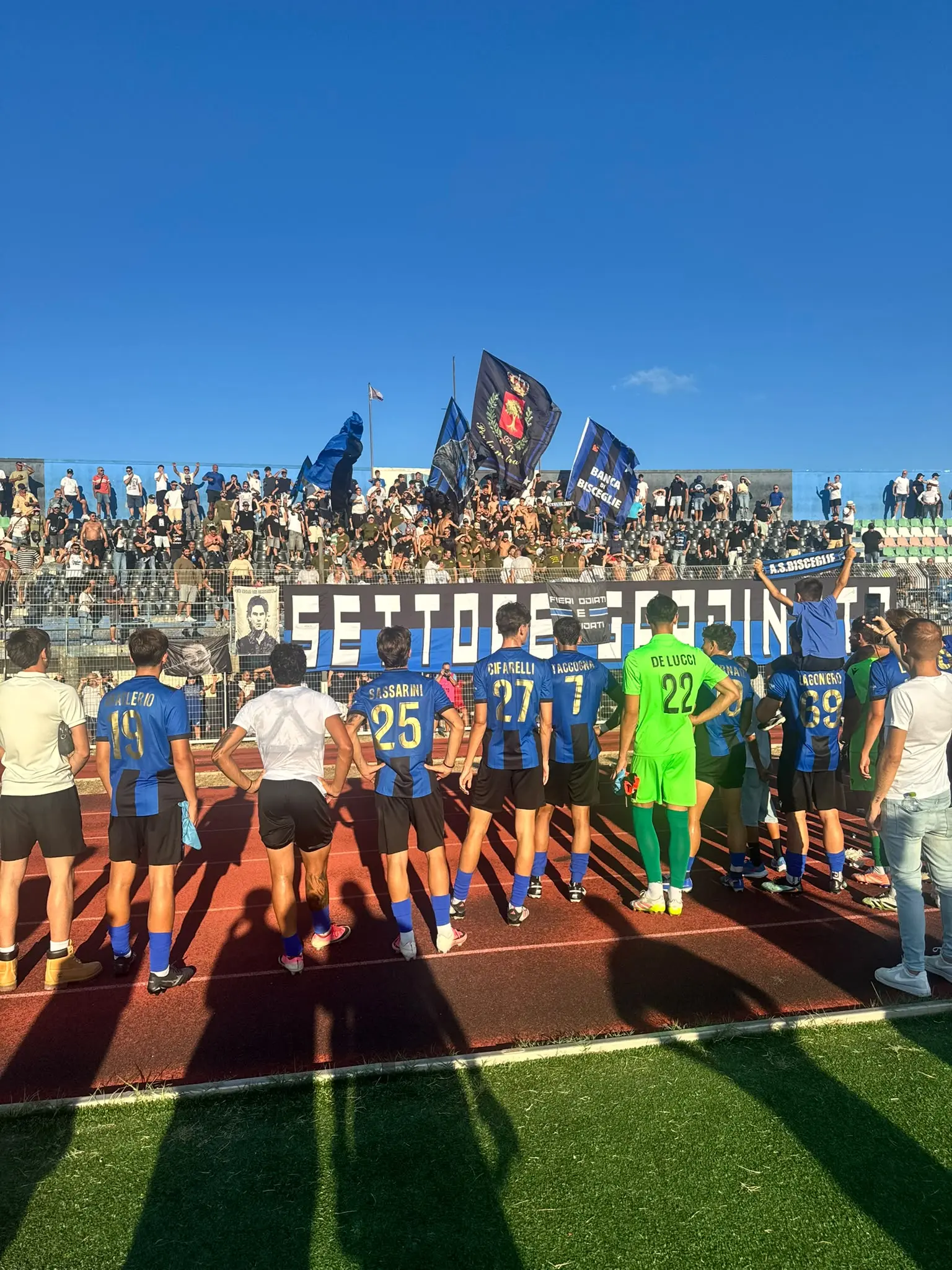 Bisceglie da applausi: Tris alla Nocerina e immediato riscatto